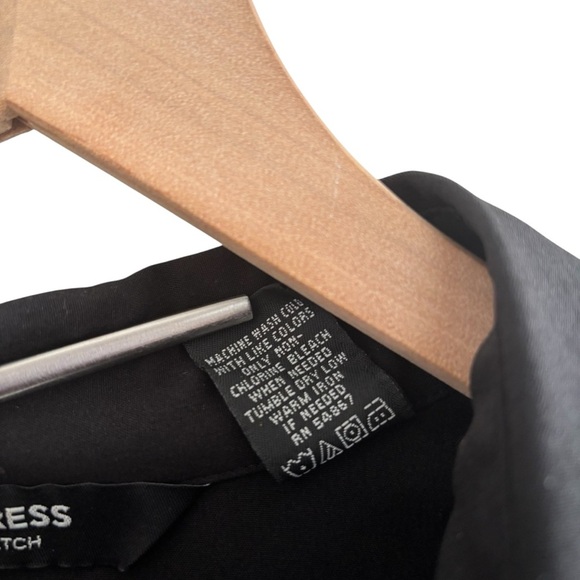 Express Stretch Button Up Shirt Size 11/12 Office Workwear Business Casual - Picture 8 of 14